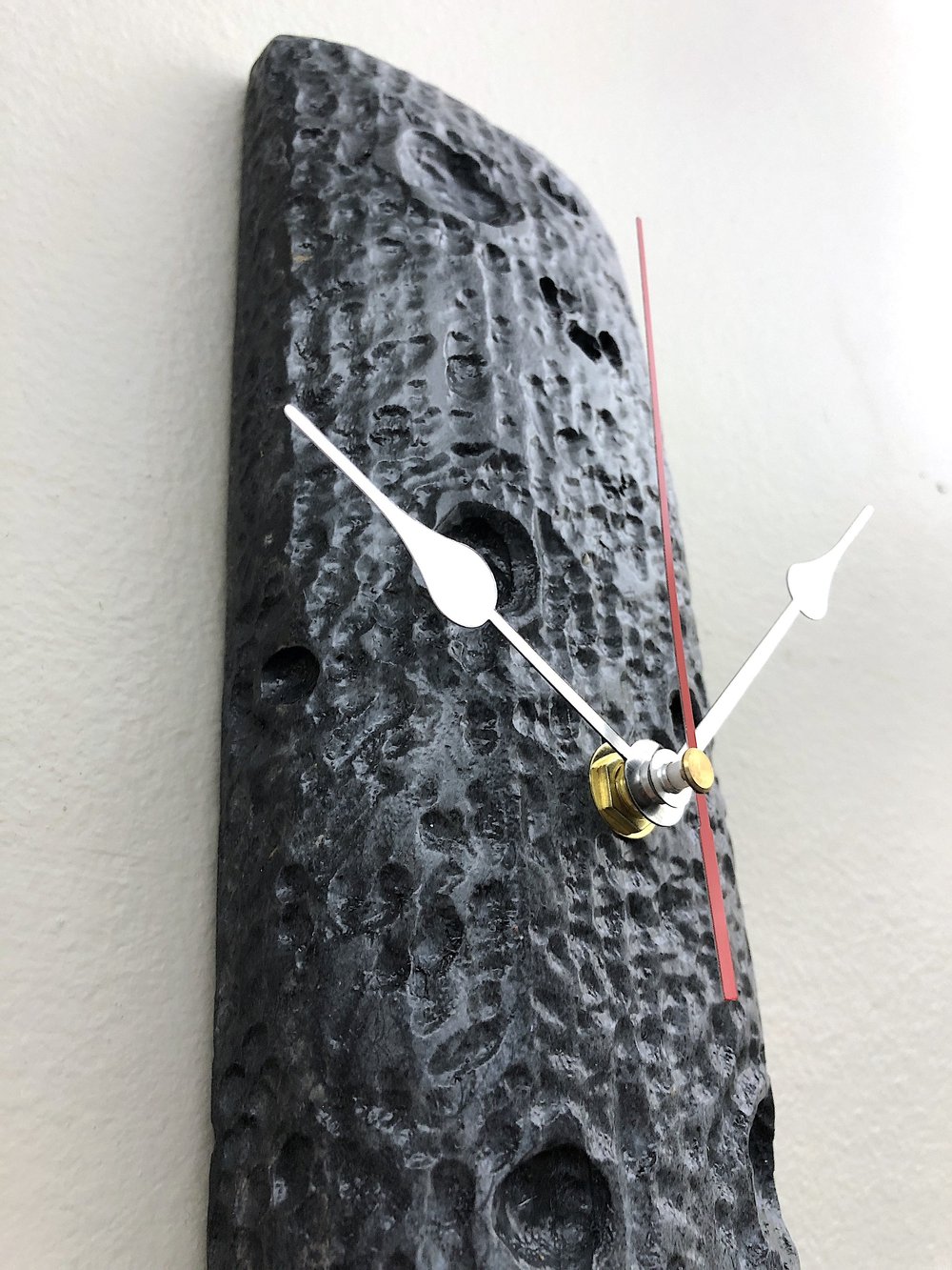 Textured Wood Clock Art - Brando 0003 — Korzen Designs